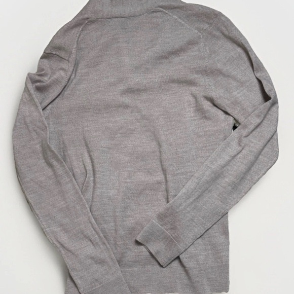 Brooks Brothers Gray V-Neck Sweater - Picture 2 of 4